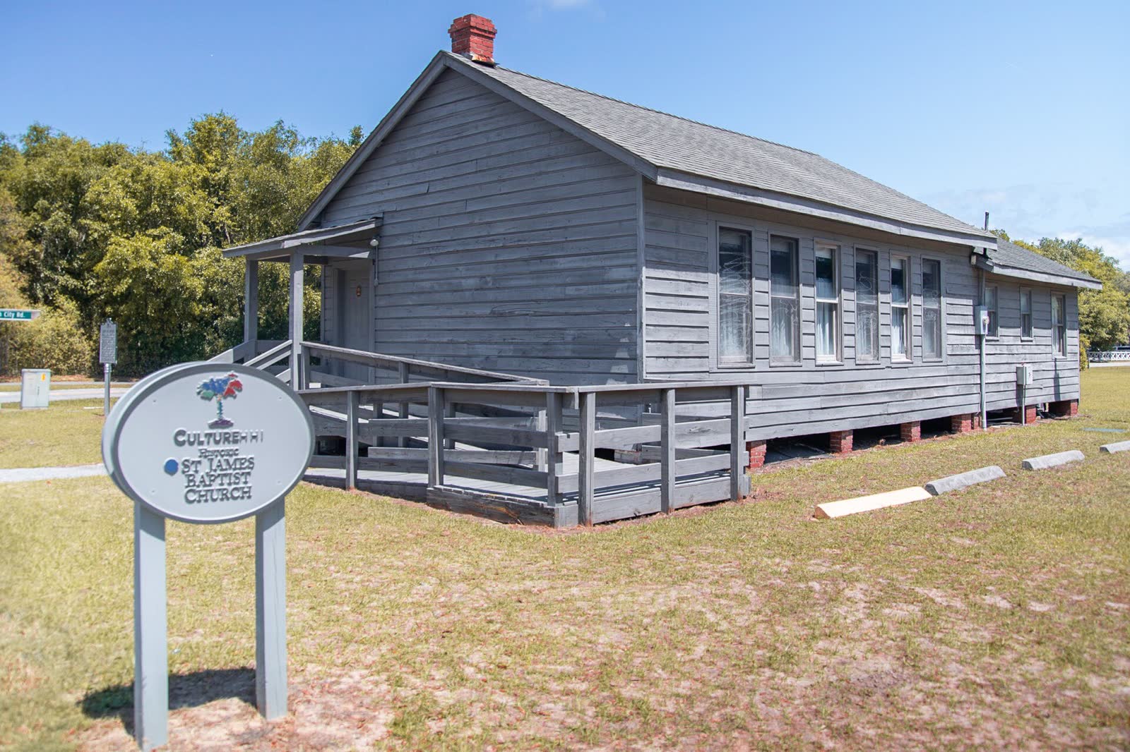 The historic Cherry Hill School on Hilton Head Island, S.C., which will be moved to the church's new campus. (File photo)