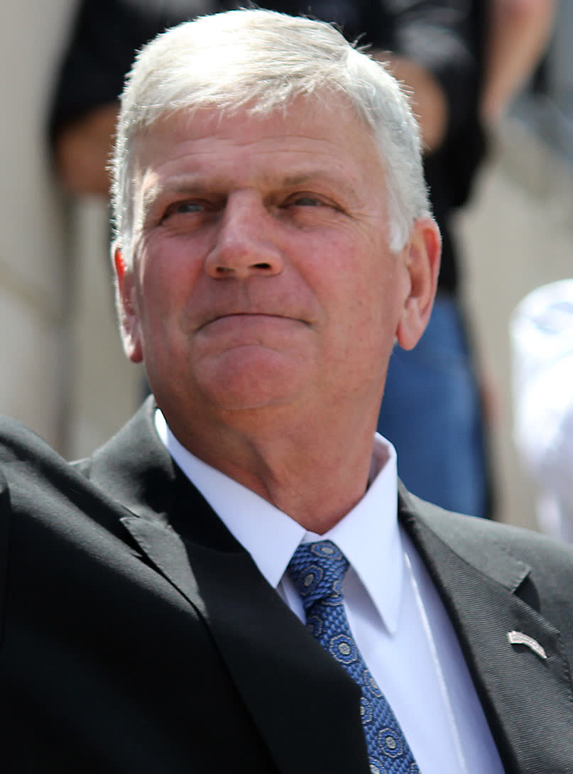 Evangelist Franklin Graham in 2016. (File photo)