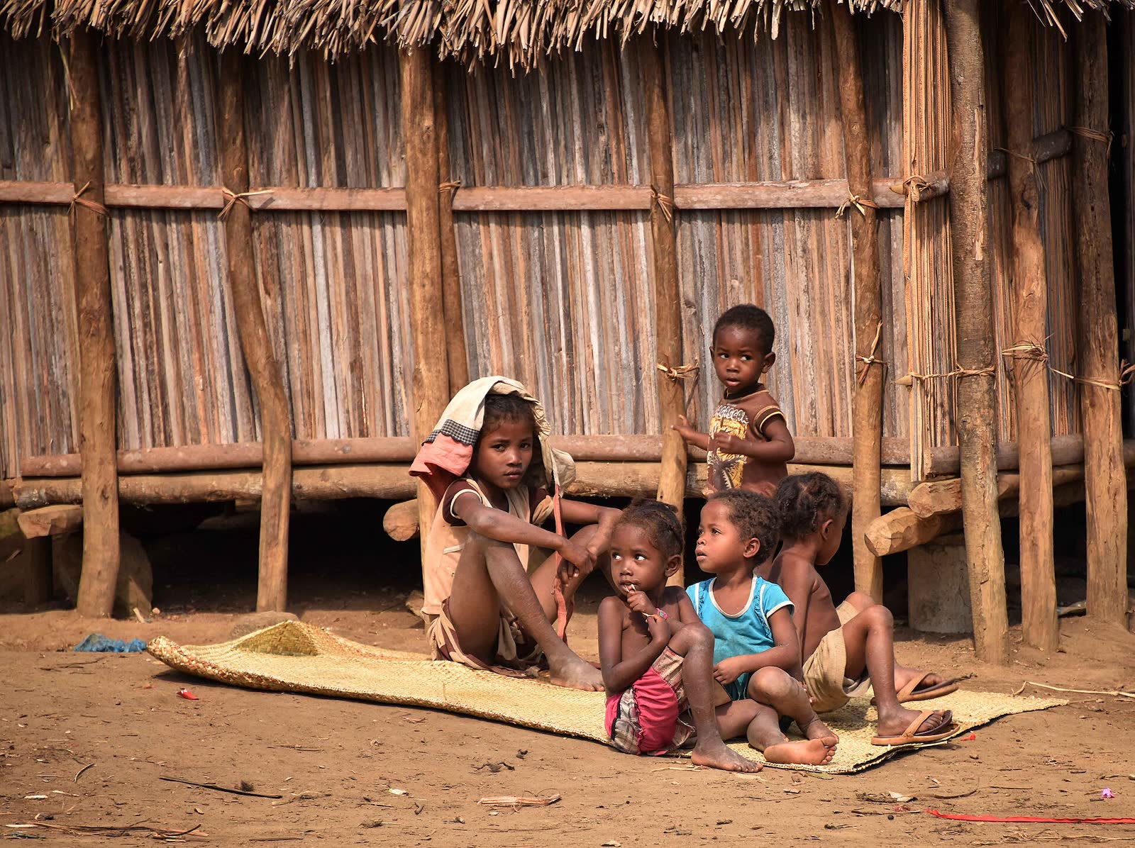 Children in a village in Madagascar. (File photo)