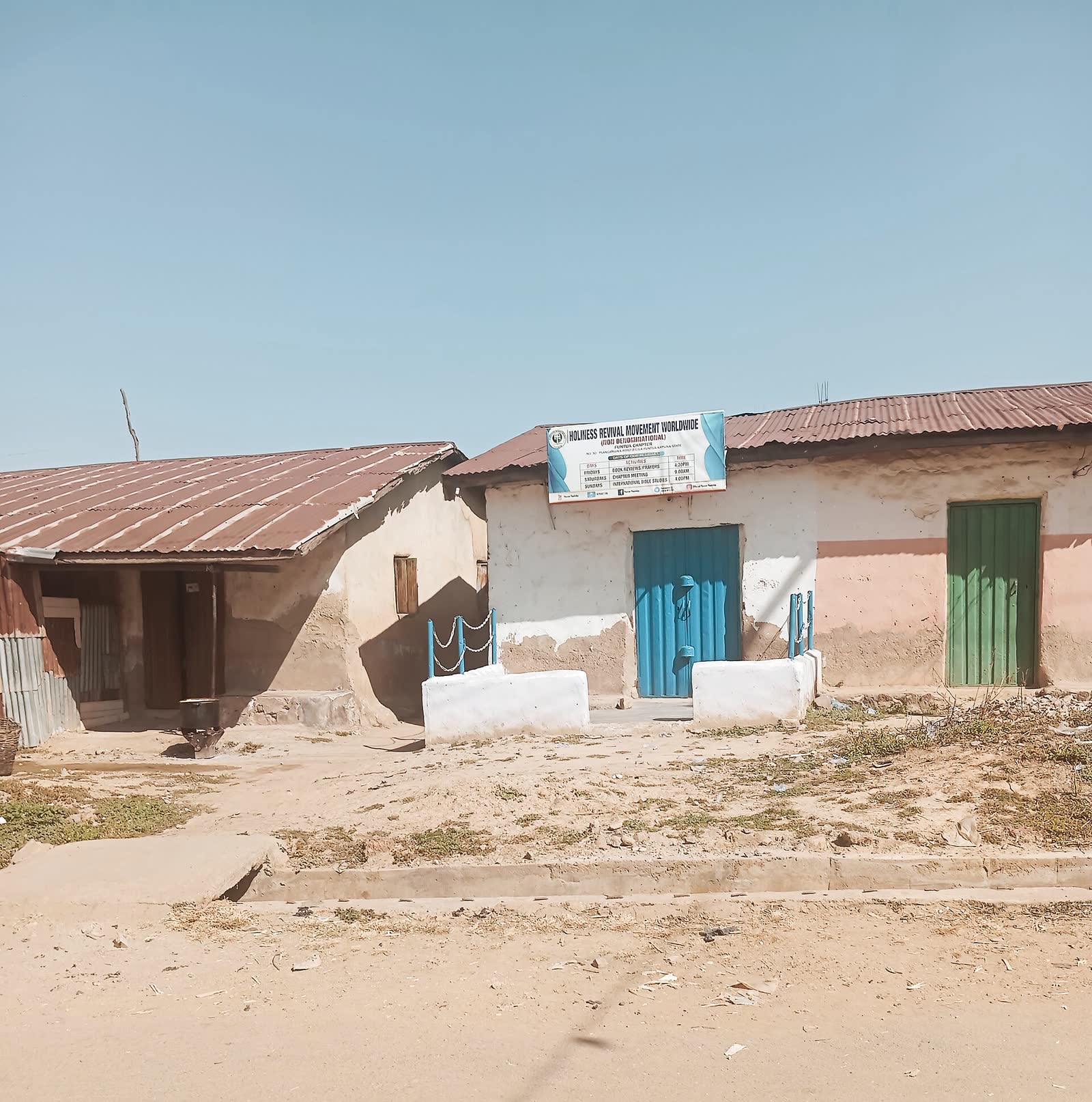 A small holiness church building in northern Nigeria. (File photo)