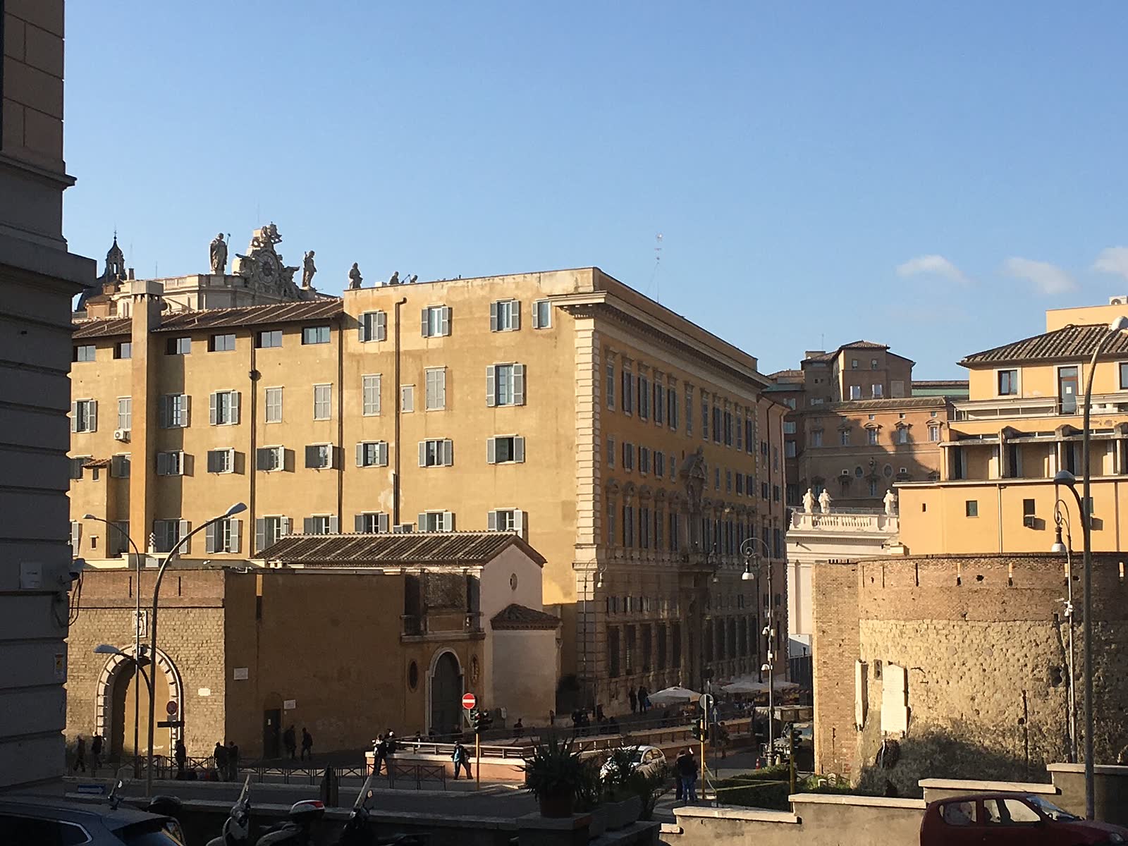 The Palace of the Holy Office in Rome, home of the Dicastery for the Doctrine of the Faith. (File photo)
